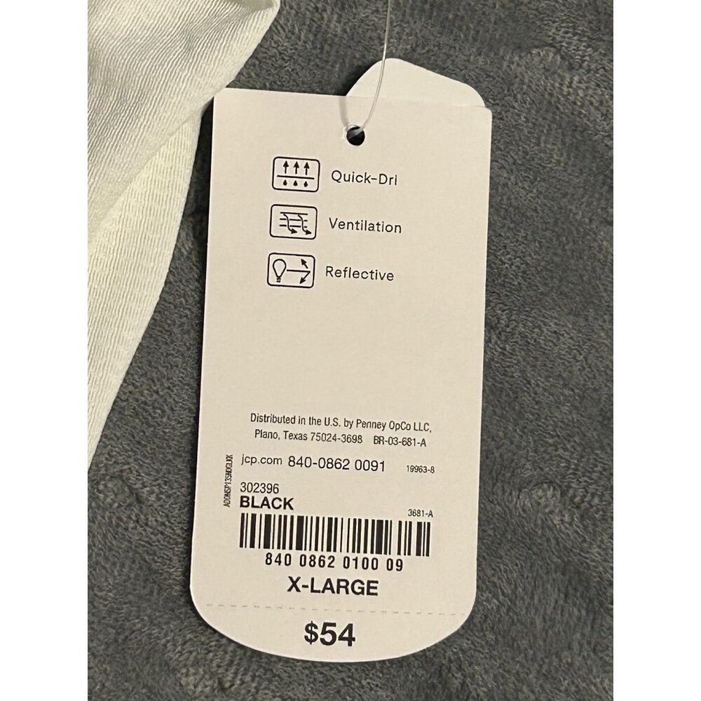 Xersion Women's Quick-Dri Black & White Cycling Shirt XL with Back Pockets NWT - Picture 2 of 10